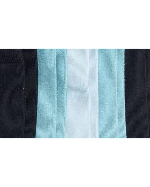 Boss Blue Assorted 5-Pack Crew Socks for men