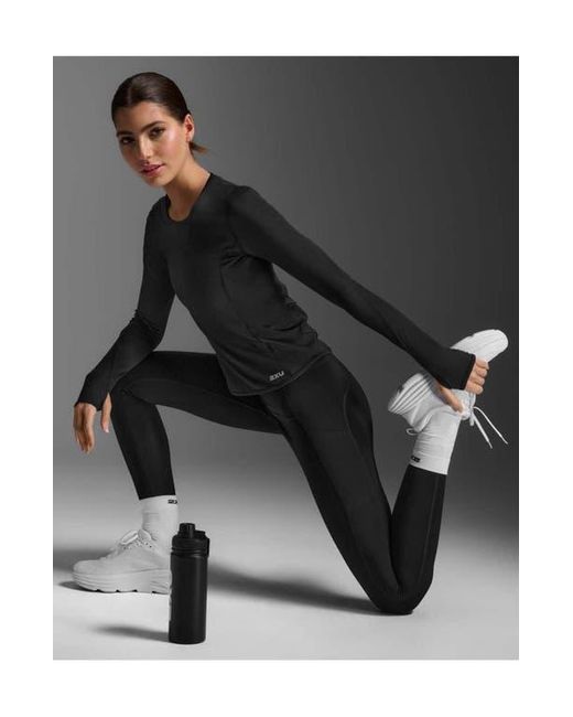 2xu Black Ignition Grid Base Layer