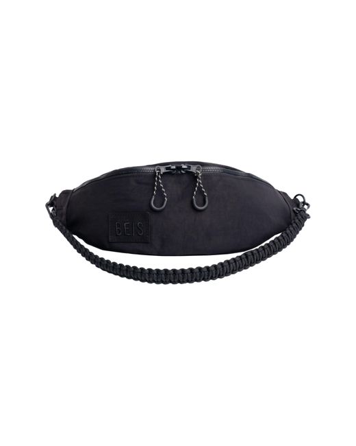 Béis The Pack Nylon Belt Bag in Black