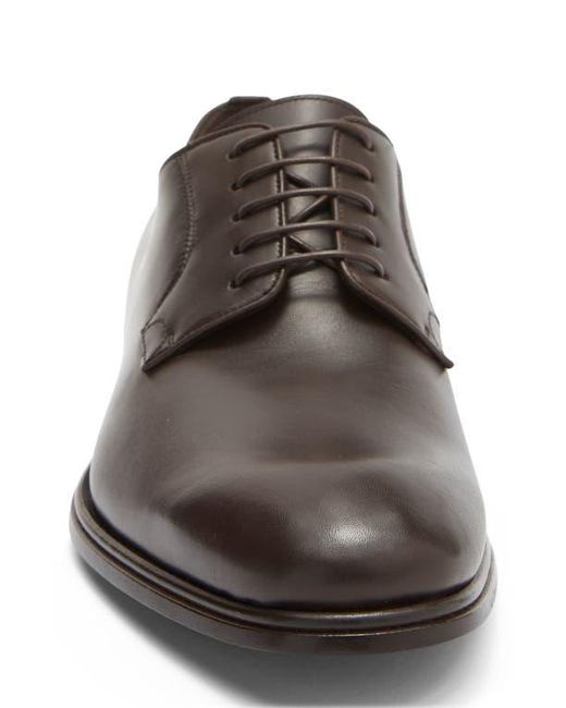 Ferragamo Brown Leather Derby for men