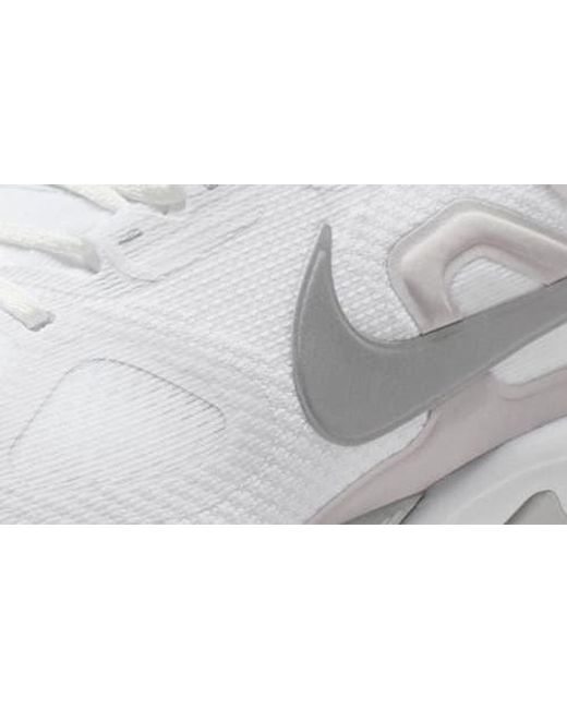 Nike White Structure Plus Running Shoe
