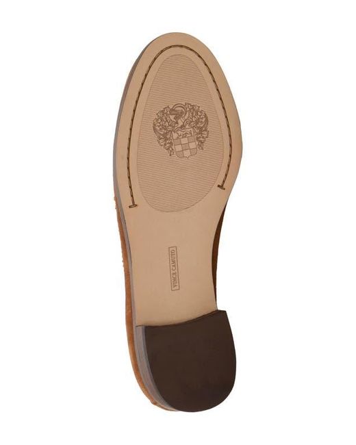 Vince Camuto Brown Camdyn Studded Penny Loafer