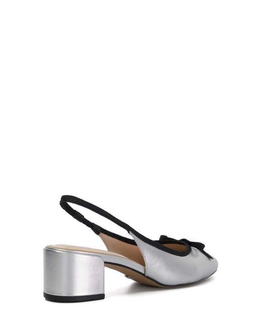 SL DUNE SLINGBACK PUMPS BLACK CALFSKIN