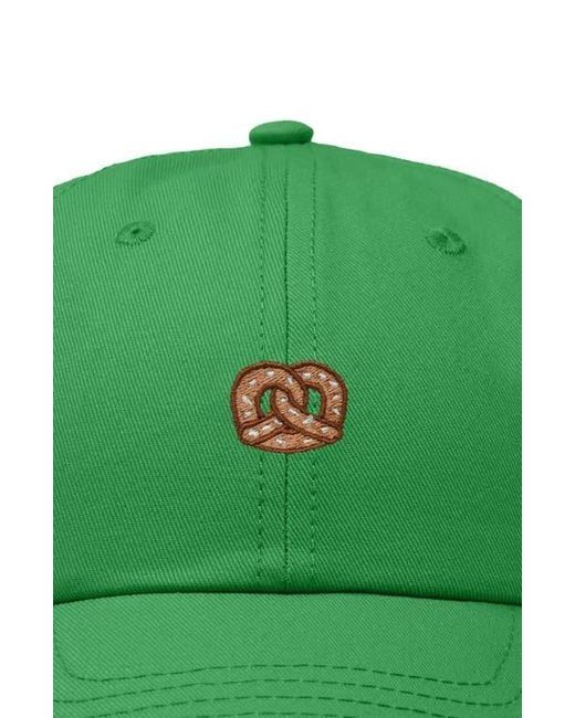 Alix Green Pretzel Dad Cap
