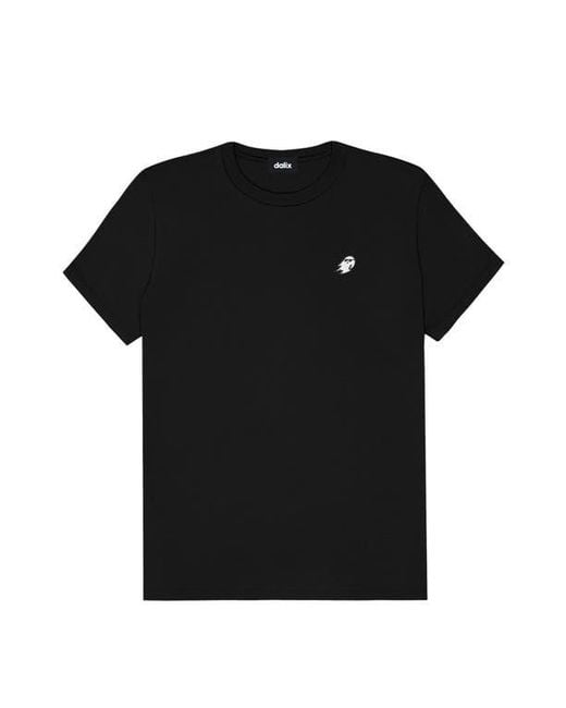 Alix Black Ghost Mode Jersey Relaxed Tee