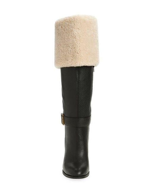 Jeffrey Campbell White Nestle Knee High Boot