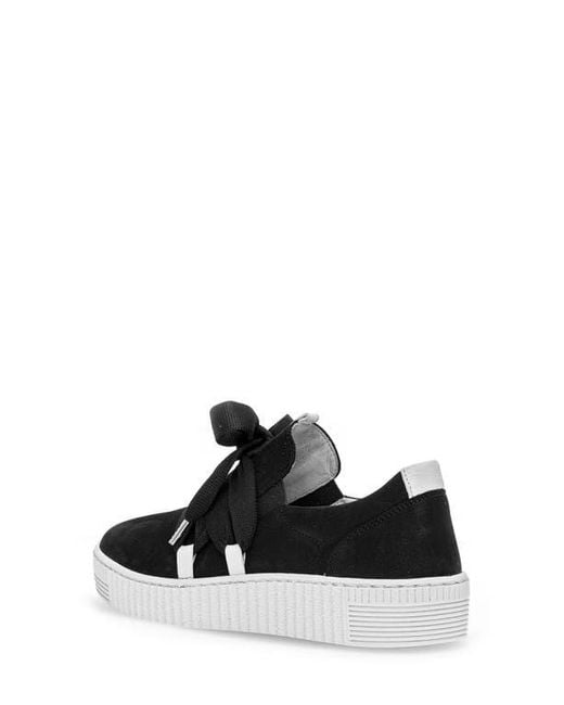 Gabor Black 43.333 Platform Sneaker