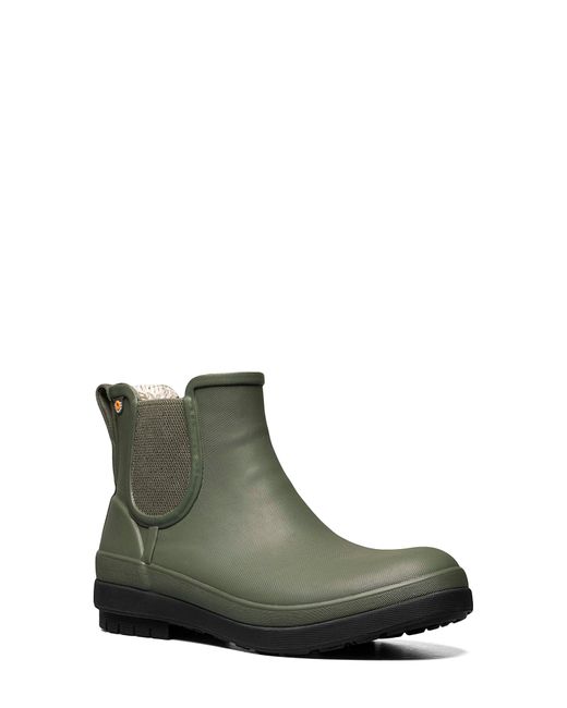 amanda ii waterproof insulated chelsea rain boot