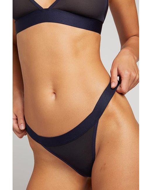 Negative Underwear Black Sieve Thong