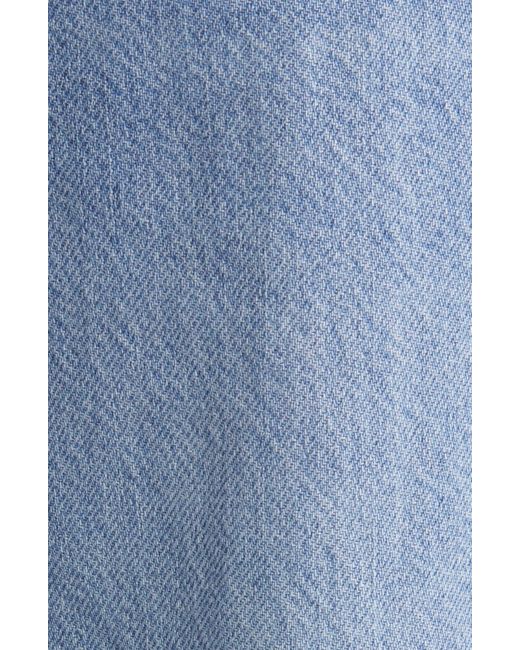 Madewell Blue Superwide Leg Jeans