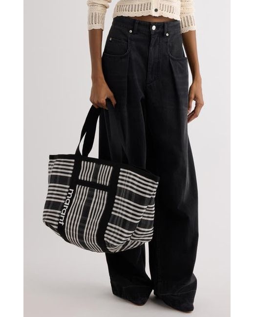 Isabel Marant Multicolor Darwen Stripe Jacquard Tote