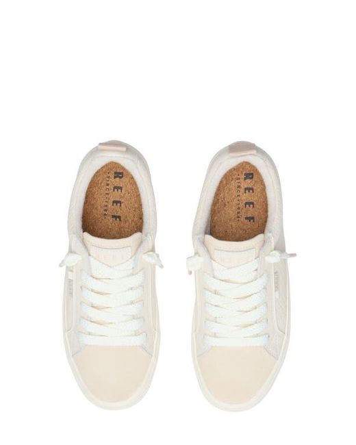 Reef White Lay Day Dawn Sneaker