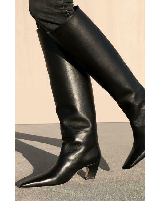 Neil J. Rodgers Black Meg Knee Boot