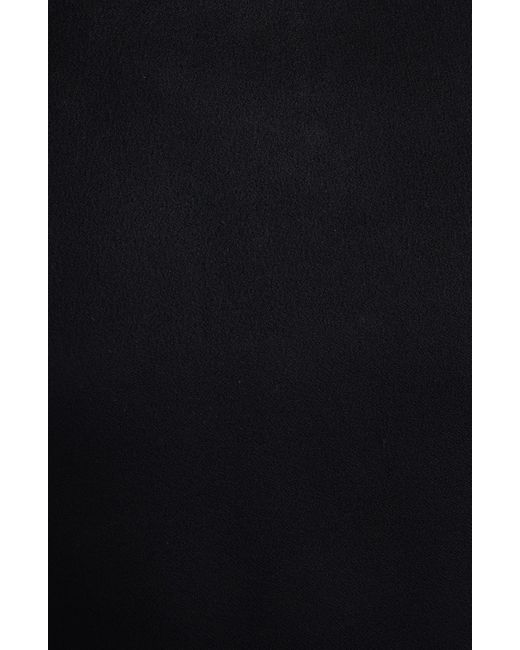 Givenchy Black Peekaboo Lace Asymmetric Dress