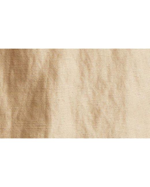 R13 Natural Oversize Linen & Cotton Blend Blazer