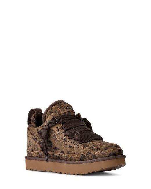 Ugg Brown Lowmel Spotted Sneaker