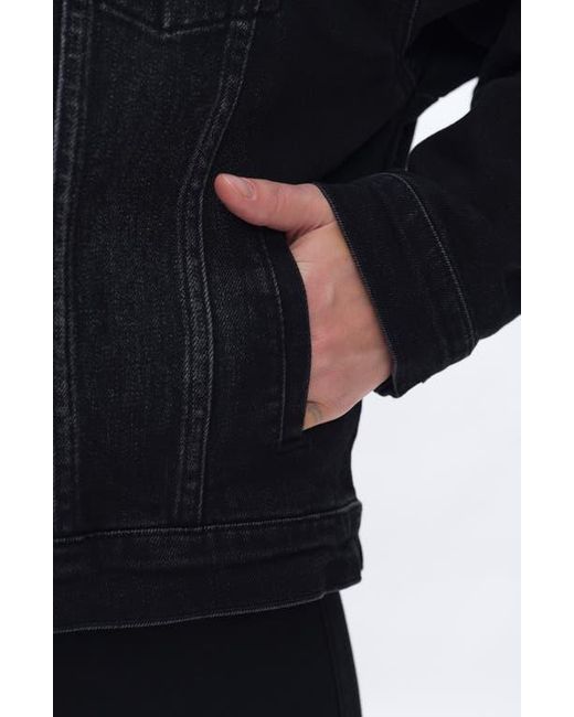 Bayeas Black Oversize Denim Jacket