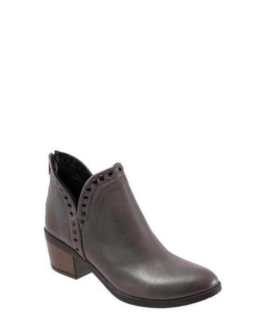 BUENO Black Cora Bootie