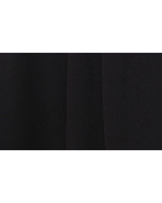 Vince Camuto Black Crossover Waist Sleeveless Maxi Dress