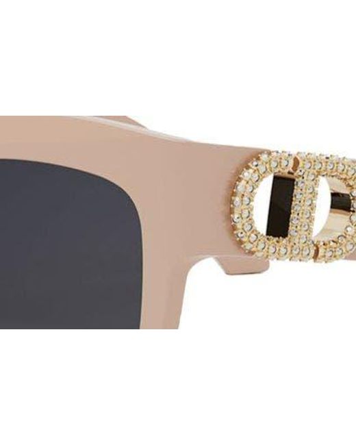 Dior Multicolor 30montaigne B41 54mm Butterfly Sunglasses