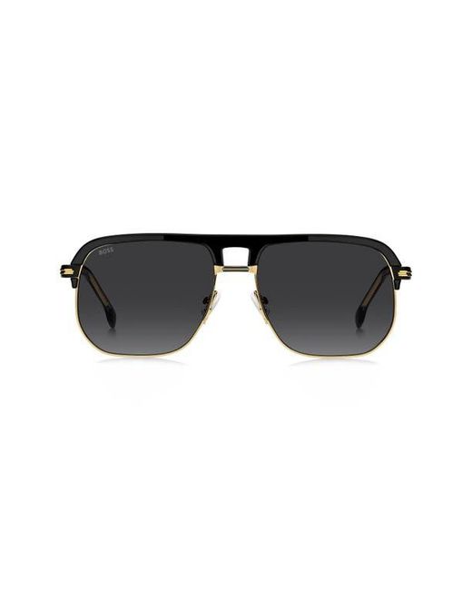 Boss Black 59Mm Gradient Square Sunglasses for men
