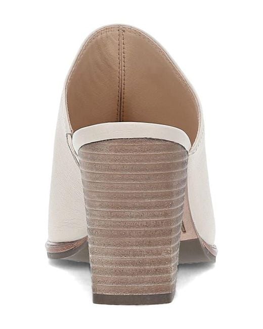 Frye White Stella Mule