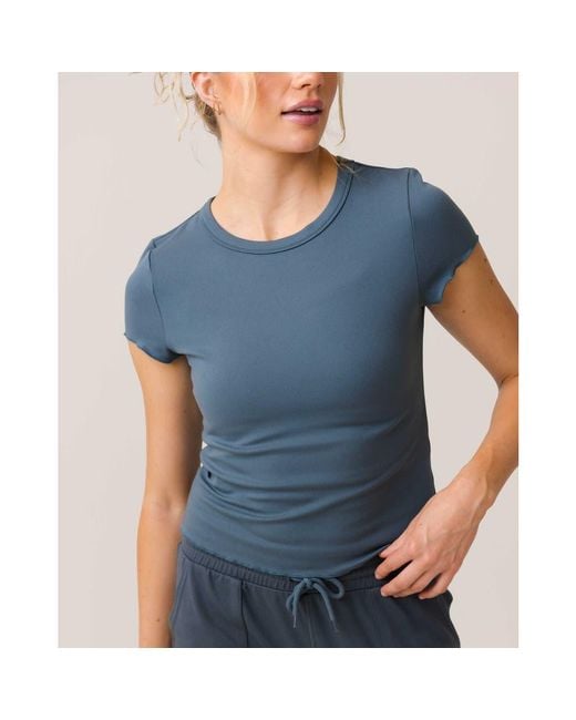 Nanis Blue Cloud Valley Tee