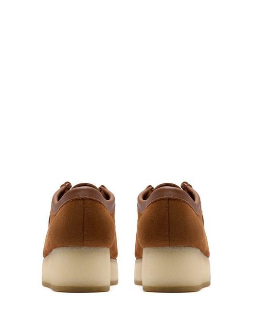 Clarks Brown Wallacraft Bee Platform Driving Shoe