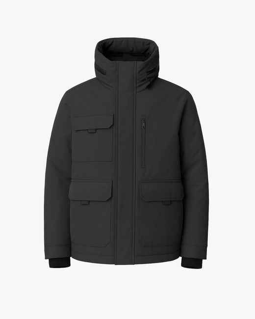 Quartz Co. Black Teslin for men