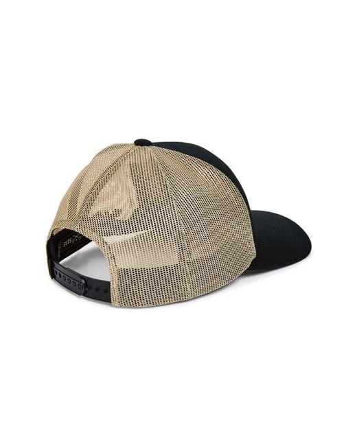 Dark Seas Black Bashford Snapback Baseball Cap for men