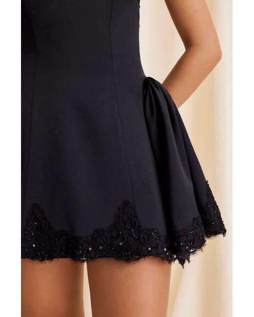 Scarlett Gasque Black Phantom Mini Dress