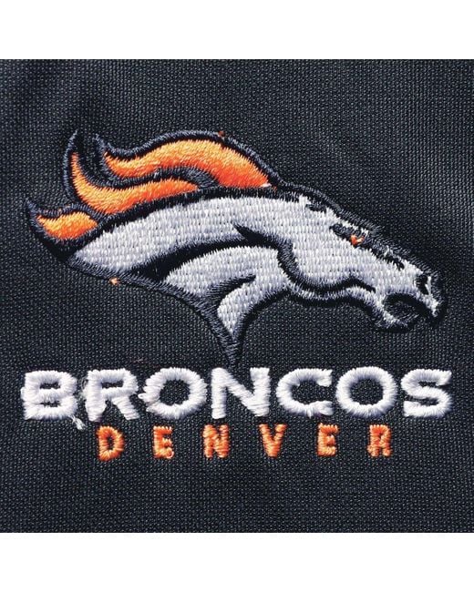 : Starter Men's Orange Denver Broncos Extreme Full-Zip