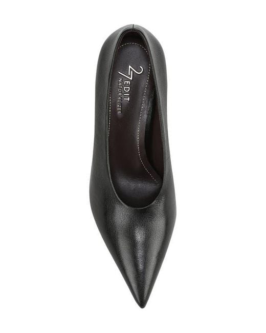 27 EDIT Naturalizer Black Emery Pointed Toe Pump