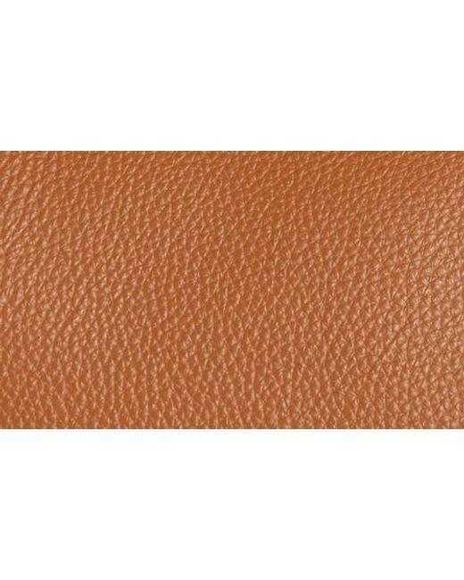 REE PROJECTS Brown Elieze Medium Leather Handbag