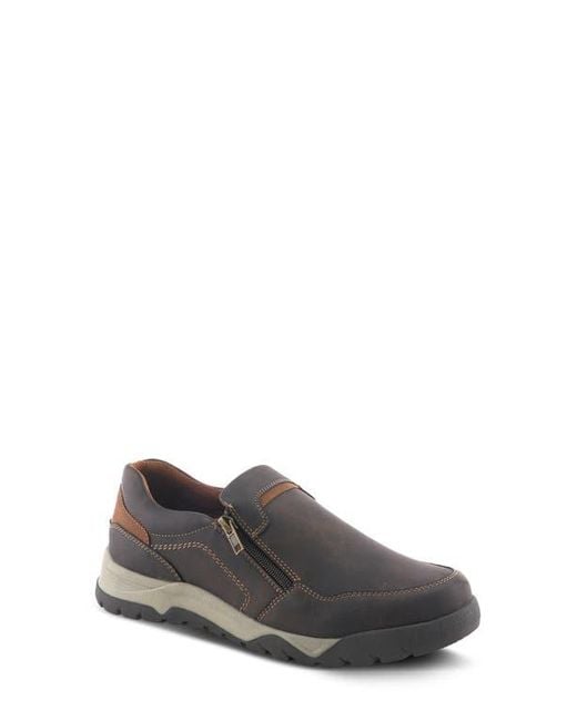 Spring Step Gray Elijah Slip-On for men