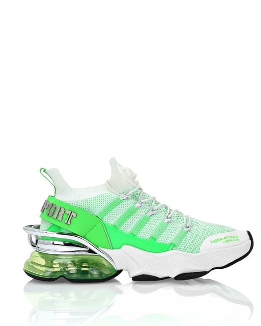 Philipp Plein Green Tiger Attack//Gen.X.04 Runner