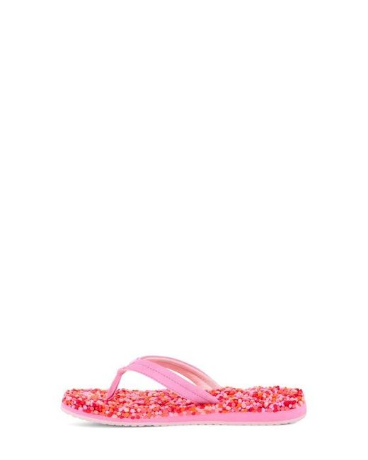 Sanuk Pink Bubblecush Flip Flop