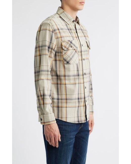 Pendleton Natural Beach Shack Plaid Button-Up Shirt for men