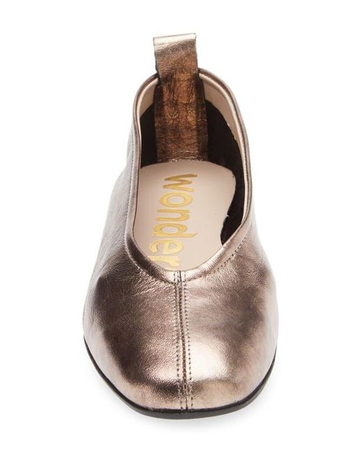Wonders Brown Ballet Flat