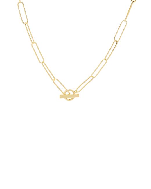 Gorjana Metallic Harper Chain Link Necklace