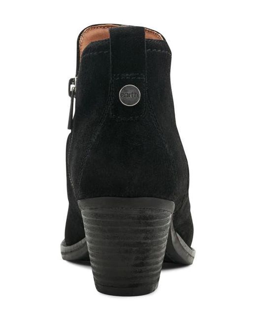 Earth Black Chandy Bootie