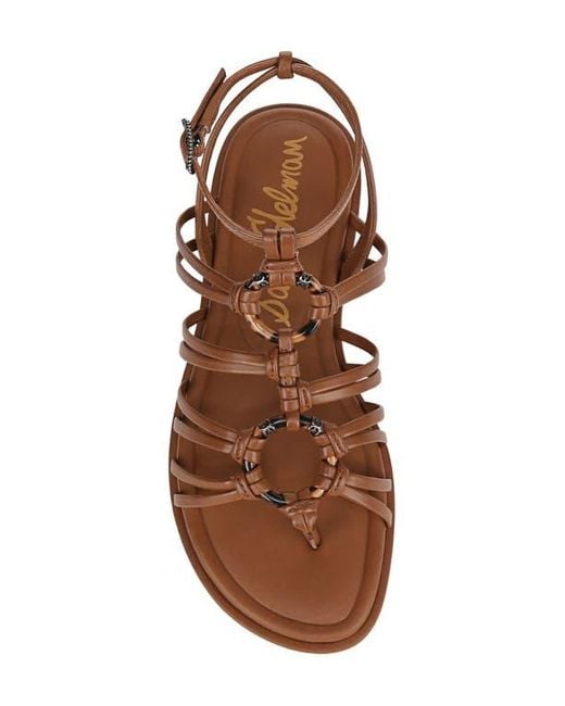 Sam Edelman Brown Raye Gladiator Sandal