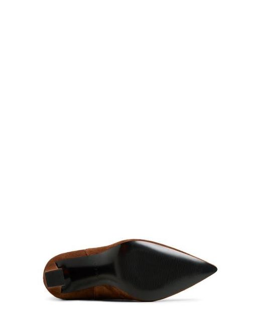 ALDO Brown Liora Pointed Toe Chelsea Boot