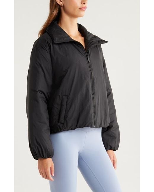 Zella Black Elevate Insulated Jacket
