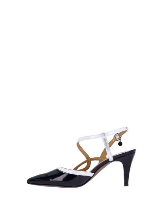 J. Reneé White Aldonsa Ankle Strap Pointed Toe Pump