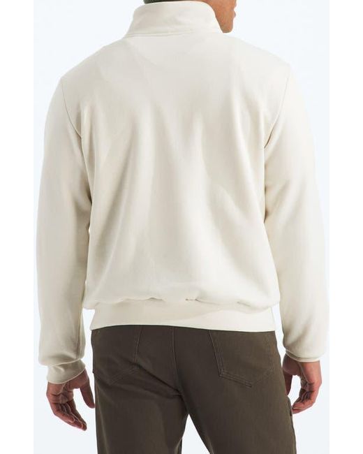 The North Face White Evolution Quarter Zip for men
