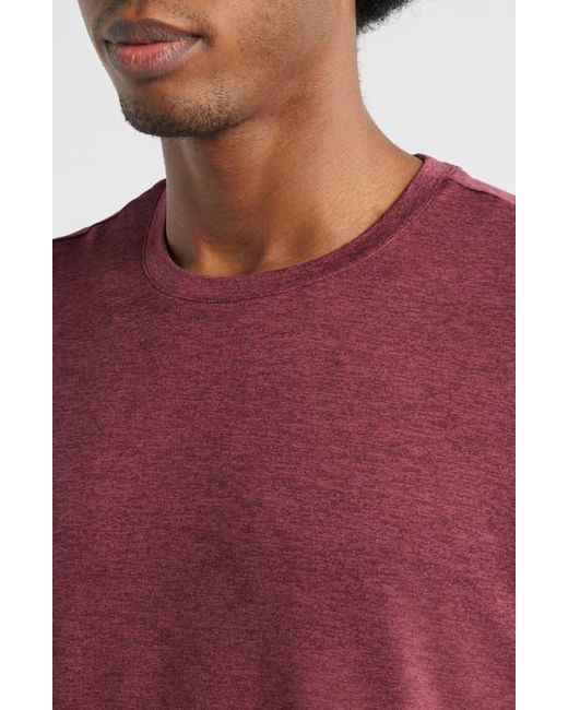 Zella Pink Dynamic Crewneck T-Shirt for men