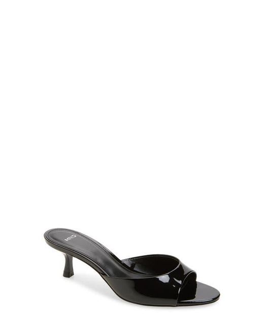 Mango Black Play Sandal