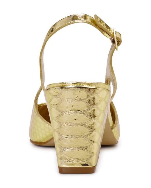 Vince Camuto Natural Sindree Slingback Pointed Toe Pump
