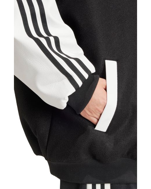 Adidas Originals Black Sst Bomber Jacket